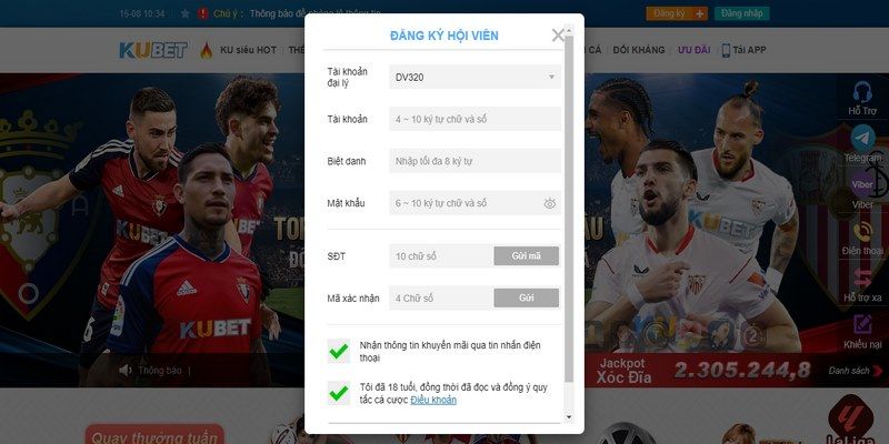 Đăng ký 3 Chi tiết từng bước đăng ký Kubet chuẩn mà bạn cần nắm